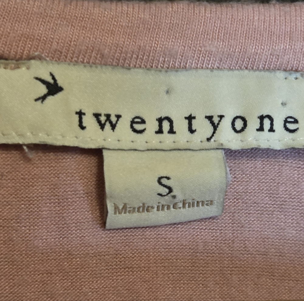 *Vntg* Y2k Forever Twenty 21 Pink Ruffled Lace Sleeveless Top Zipper Front Sz S - Picture 5 of 9